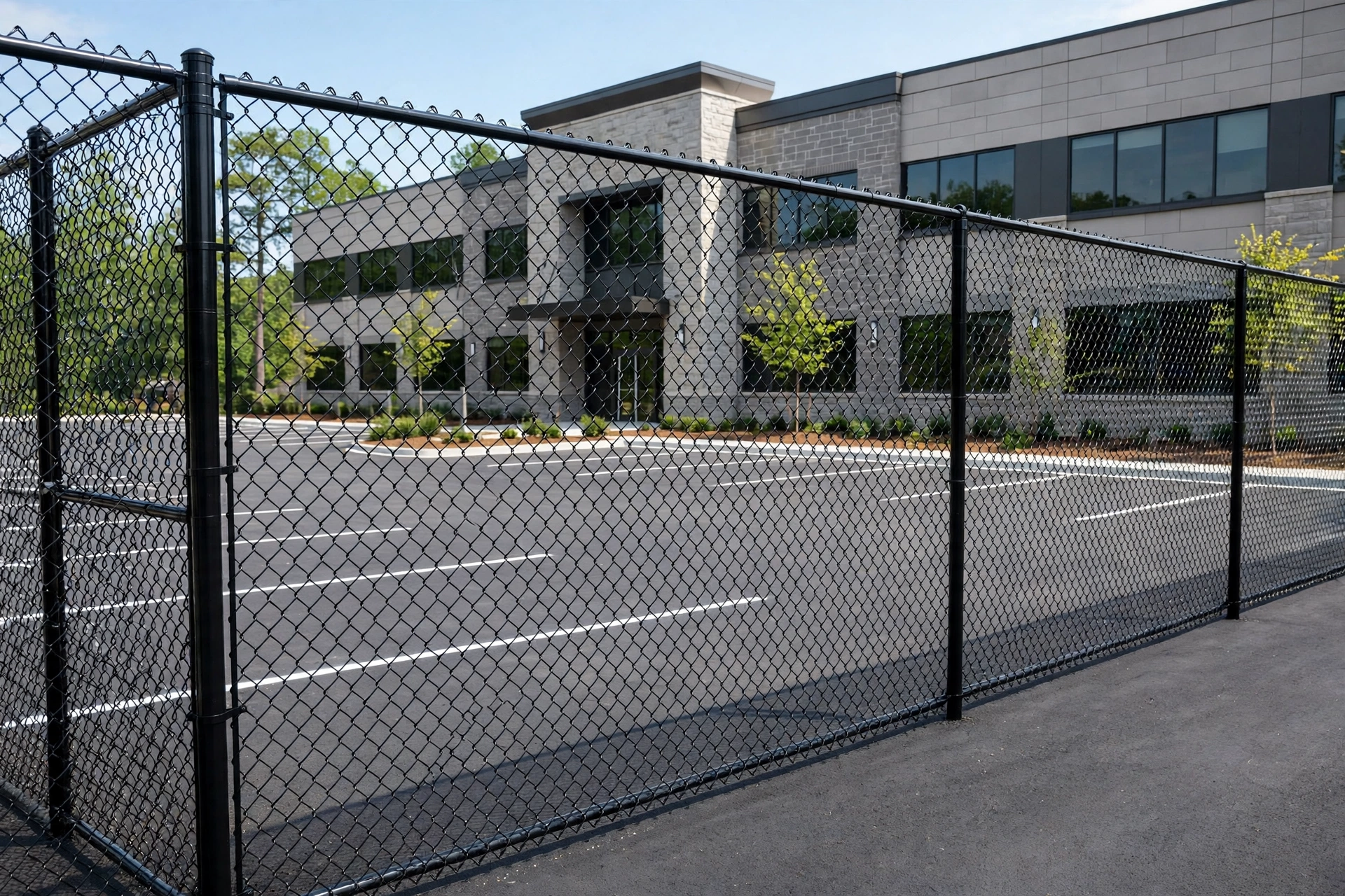Commercial Fence Installation —  Commercial Fence Installation in Somerset by Bowie Fence Company
