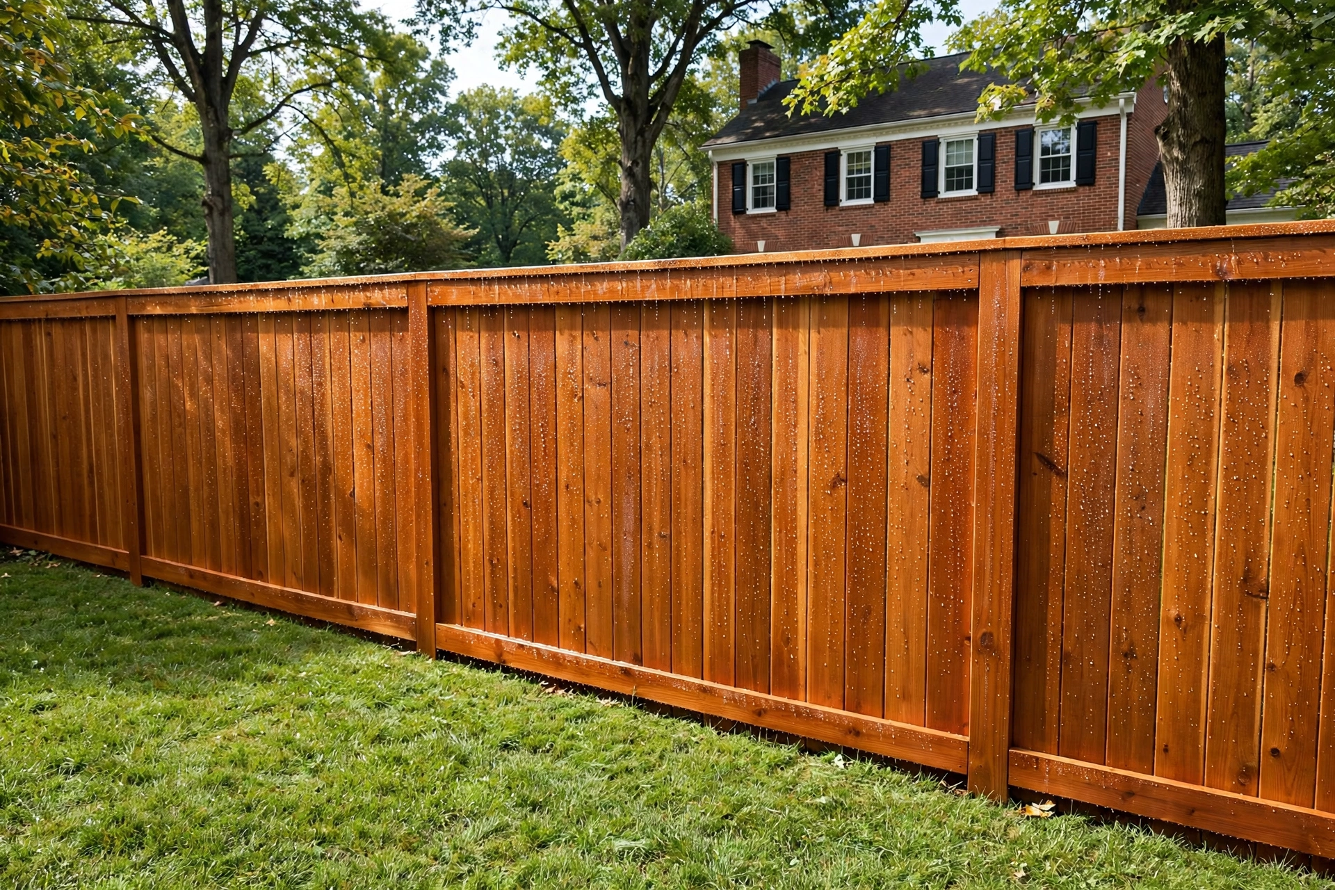 Fence Staining and Sealing —  Fence Staining and Sealing in Kenhill by Bowie Fence Company